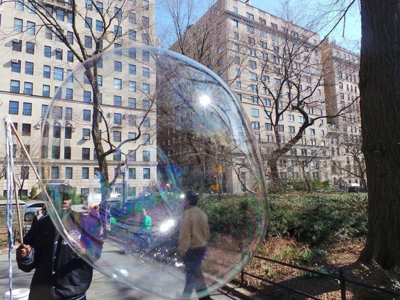 World Though a Bubble by JAY AMIN World Though a Bubble